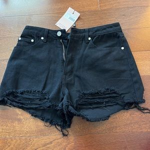 New Missguided High Wasted Shorts